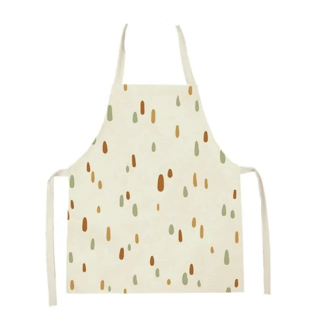 Kitchen and Garden Apron, Front View, Multicolor