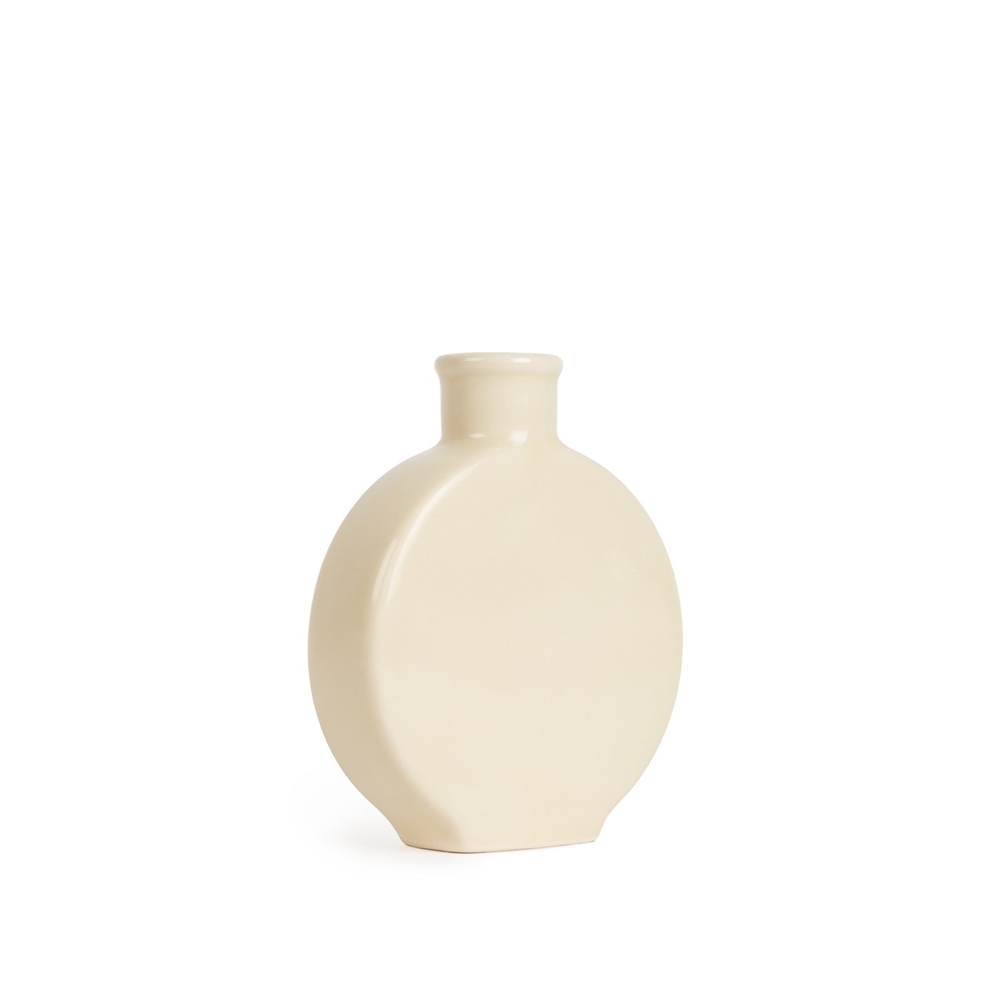 Ceramic Flower Vase, Side View