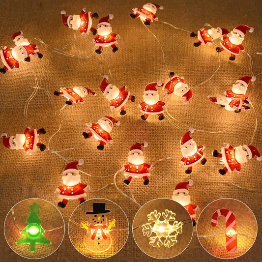 Christmas, LED Fairy Light, Festive Decoration, Waterproof, Indoor and Outdoor