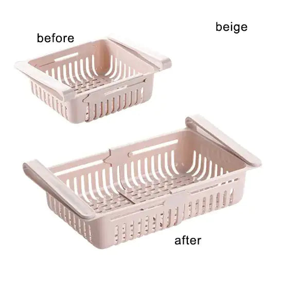 Kitchen Organizer, Beige, Front View