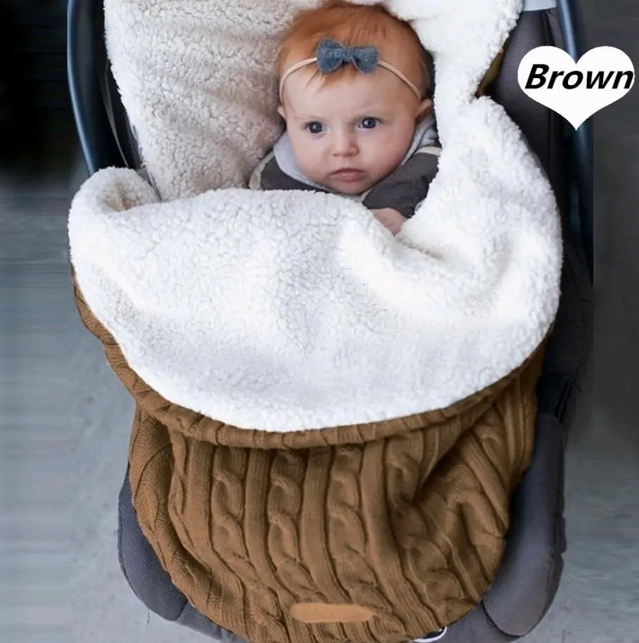 Warm Baby Blanket, Brown