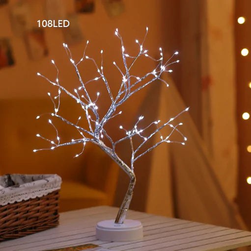 Fairy Tree Light, Cold White, front view